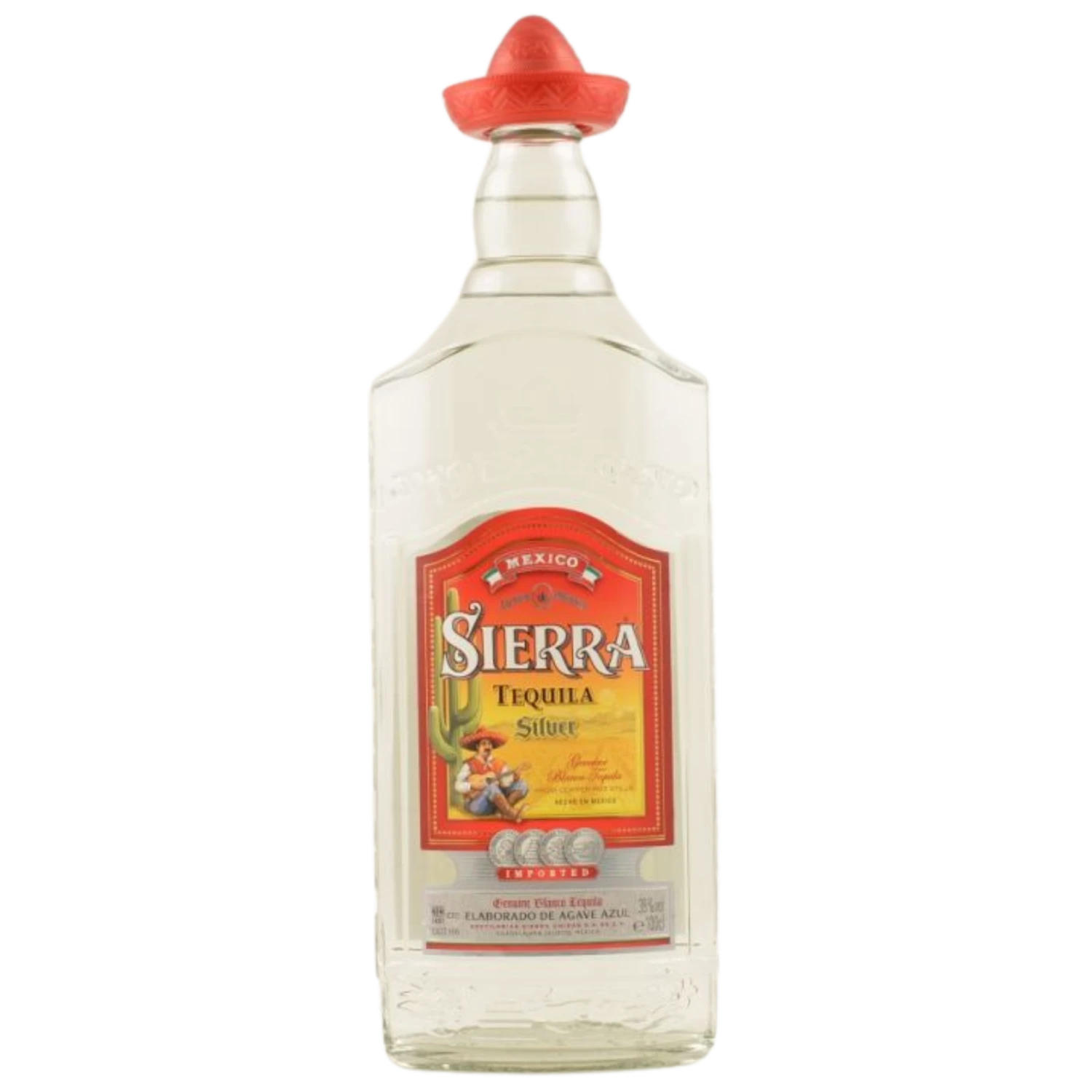 Sierra Tequila Silver 38% 1,0l 3 Sierra Tequila Silver 38% 1,0l