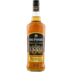 Seagrams 100 Pipers Deluxe Scotch Whisky 40% 1,0l