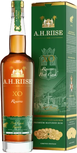 A.H. Riise XO Reserve Port Cask Rum Ltd. Edt. (Rum-Basis) 45% 0,7l