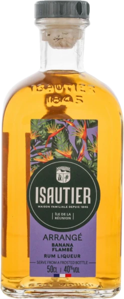Isautier Arrange Banana Flambe Likör 40% 0,5l