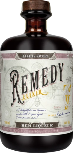 Remedy Elixir Rum Liqueur 34% 0,7l