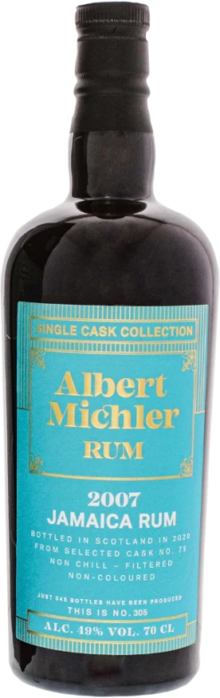 Michler´s Jamaica 2007/2020 Single Cask Collection Rum 49% 0,7l