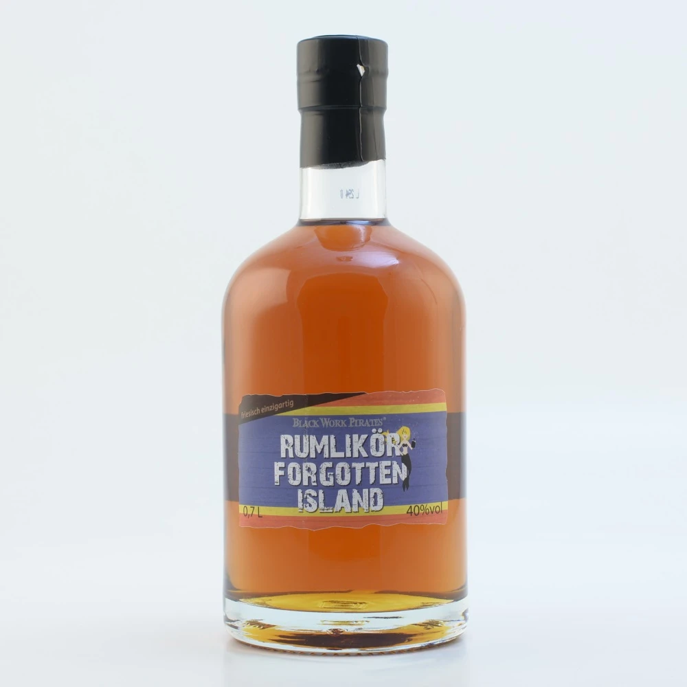 Black Work Pirates Forgotten Island Rumlikör 40% 0,7l 3 Black Work Pirates Forgotten Island Rumlikör 40% 0,7l