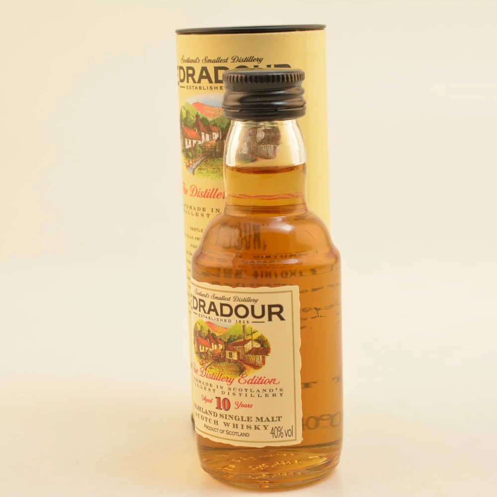 Edradour 10 Jahre Single Malt Whisky Mini 40% 0,05l 4 Edradour 10 Jahre Single Malt Whisky Mini 40% 0,05l – Bild 2