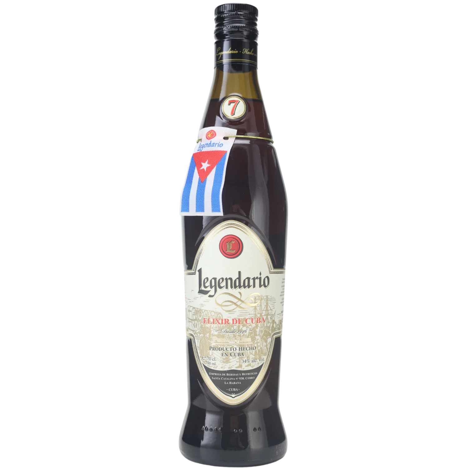 Legendario Elixir De Cuba 34% 0,7l 3 Legendario Elixir De Cuba 34% 0,7l