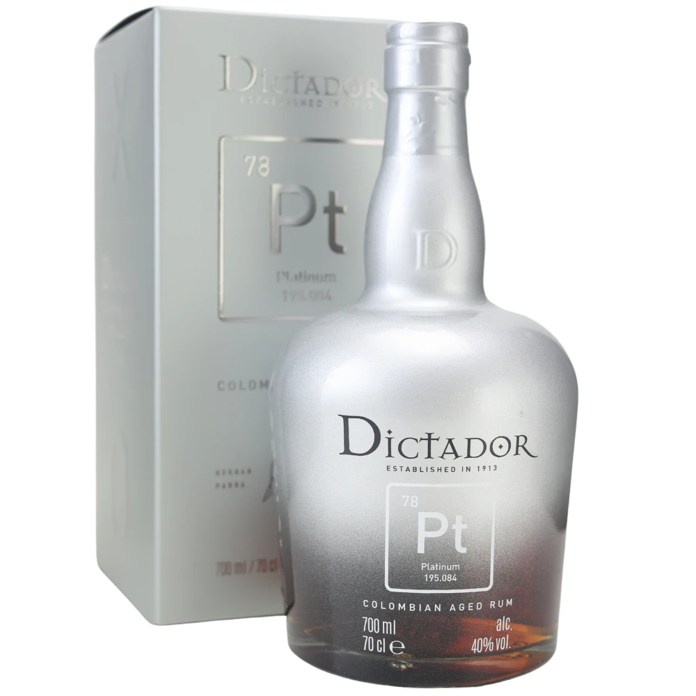 Dictador Rum Pt Platinum 40% 0,7l 3 Dictador Rum Pt Platinum 40% 0,7l