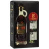 El Ron Prohibido Rum 15 Jahre 40% 0,7l + 2 Totenkopf Gläser