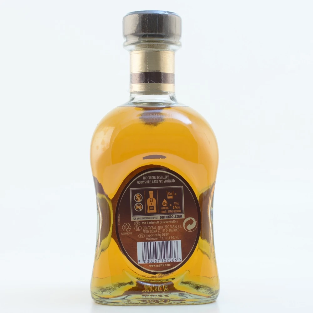 Cardhu12 Jahre Speyside Whisky 40% 0,7l 6 Cardhu12 Jahre Speyside Whisky 40% 0,7l – Bild 4