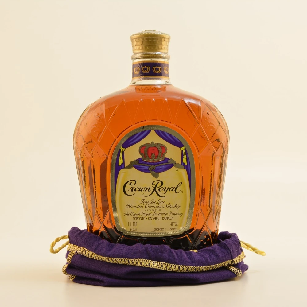 Crown Royal Canadian Whisky 40% 1,0l 4 Crown Royal Canadian Whisky 40% 1,0l – Bild 2