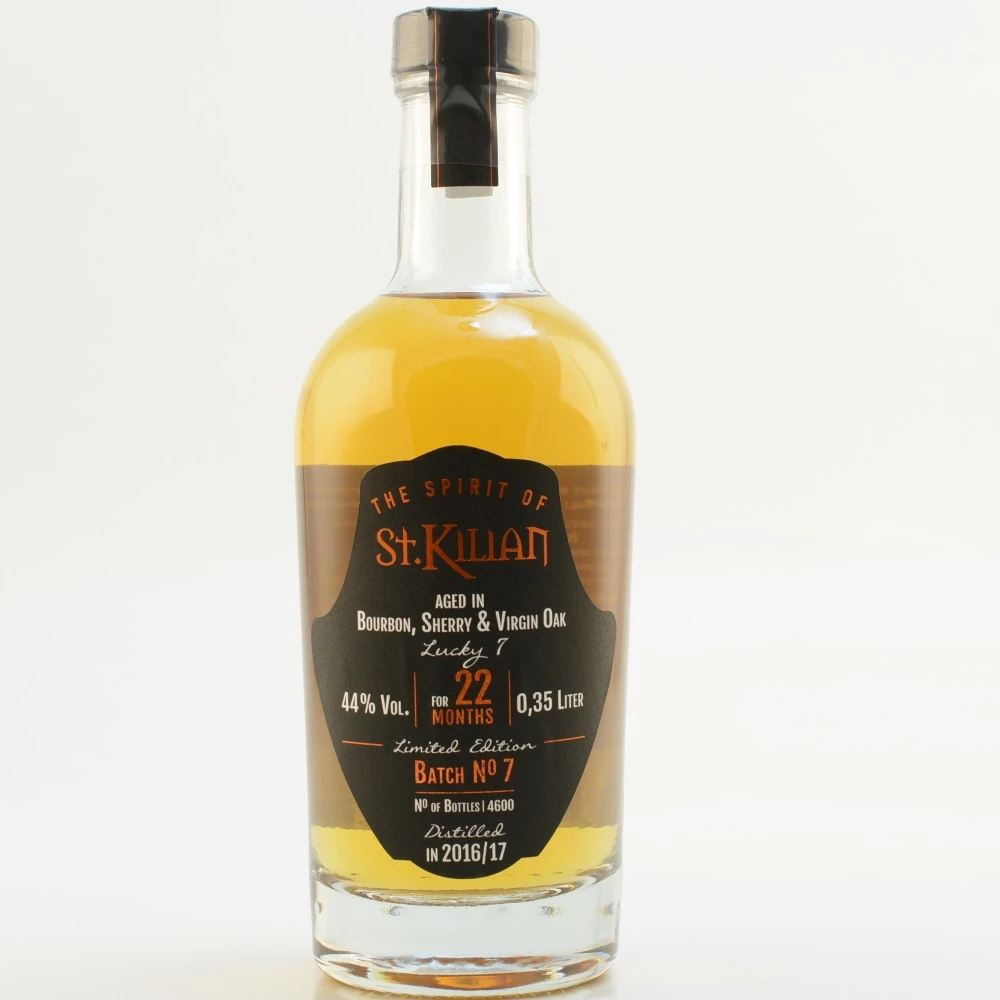 St. Kilian Batch 07 - 22 Monate Double Cask Aged Limited 44% 0,35l 4 St. Kilian Batch 07 - 22 Monate Double Cask Aged Limited 44% 0,35l – Bild 2