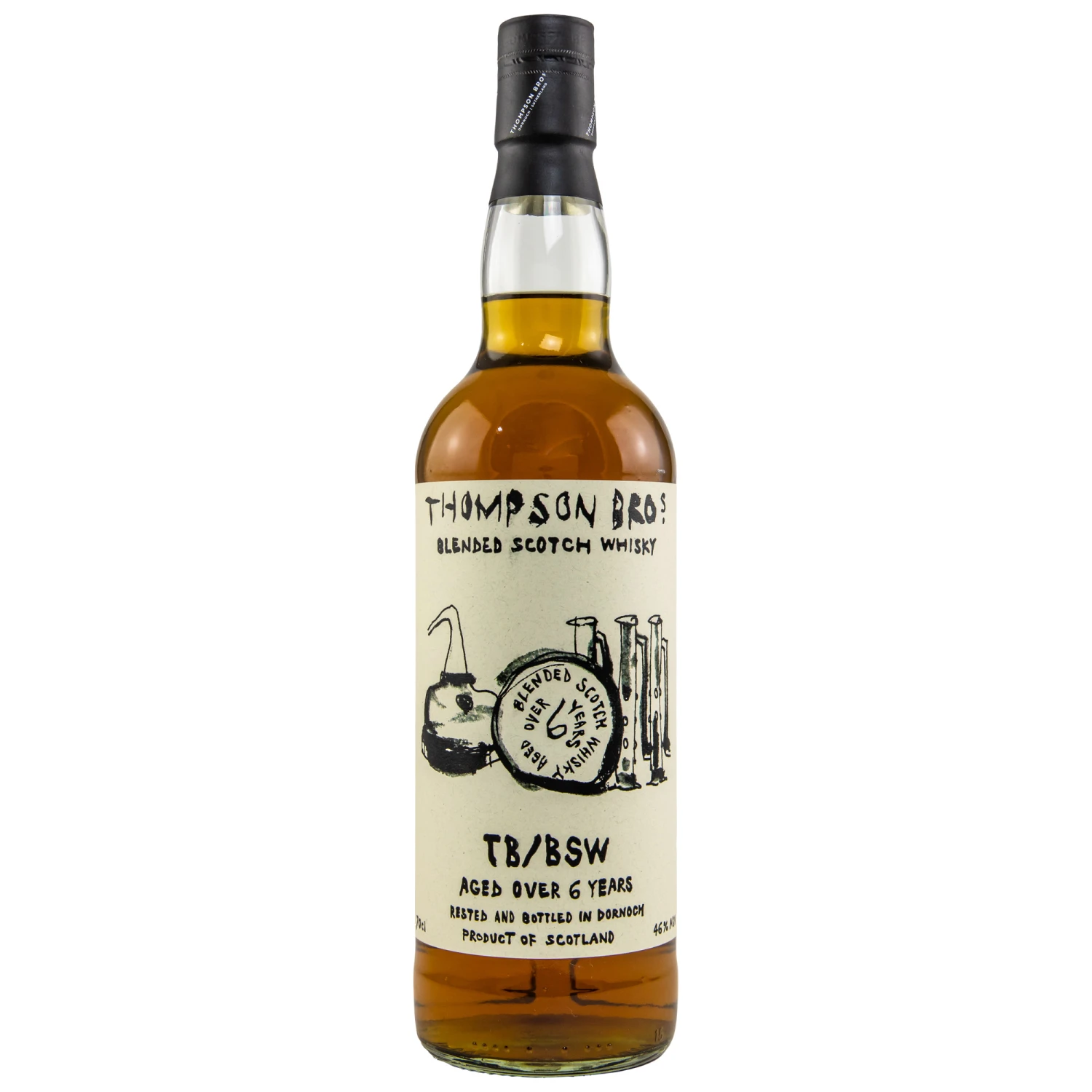Thompson Bros. 6 Jahre Whisky 46% 0,7l 3 Thompson Bros. 6 Jahre Whisky 46% 0,7l