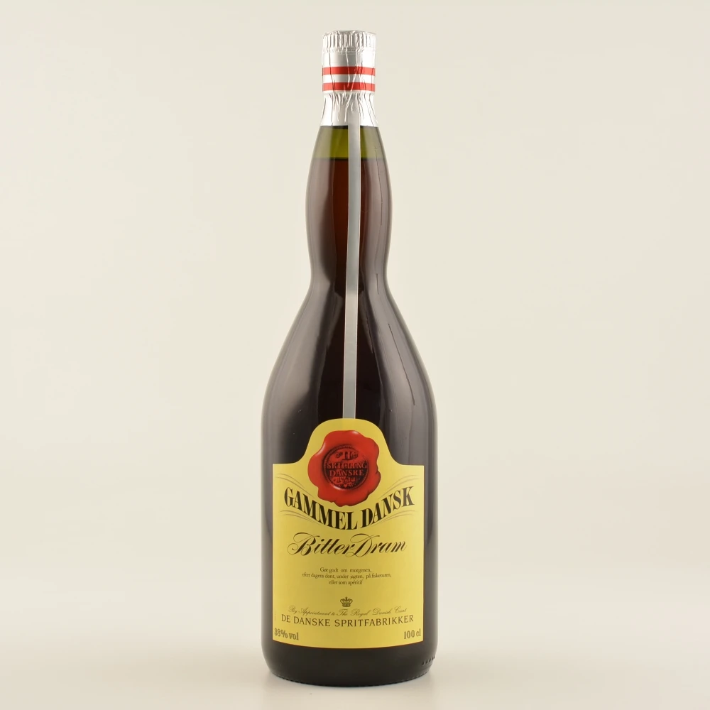 Gammel Dansk Bitter Dram Likör 38% 1,0l 3 Gammel Dansk Bitter Dram Likör 38% 1,0l