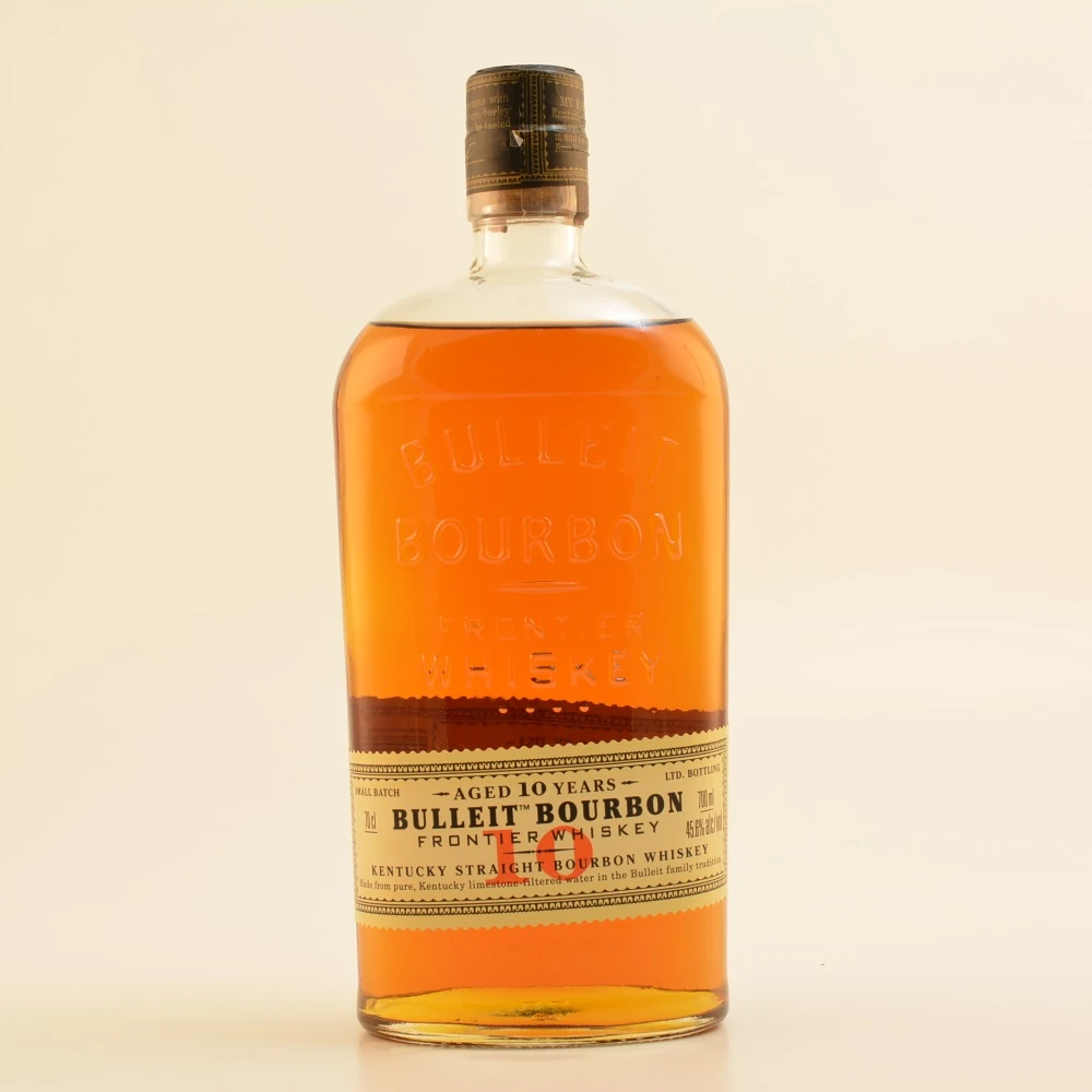 Bulleit 10 Jahre Bourbon Frontier Whiskey 45,6% 0,7l 4 Bulleit 10 Jahre Bourbon Frontier Whiskey 45,6% 0,7l – Bild 2