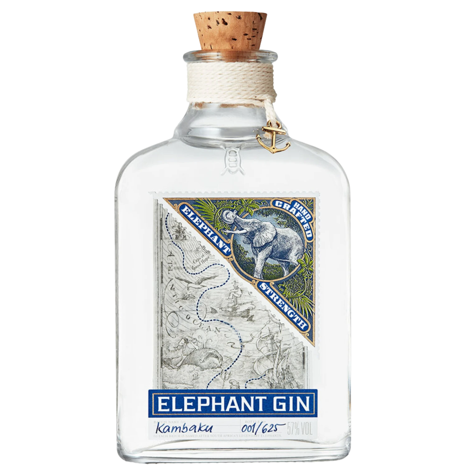 Elephant Strength Gin 57% 0,5l 3 Elephant Strength Gin 57% 0,5l