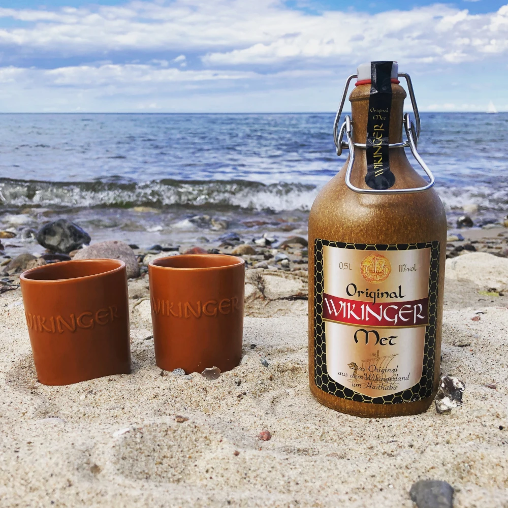 Original Wikinger Met (Tonkrug) 11% 0,5l 5 Original Wikinger Met (Tonkrug) 11% 0,5l – Bild 3
