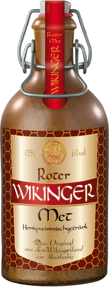 Roter Wikinger Met (Tonkrug) 6% 0,5l 3 Roter Wikinger Met (Tonkrug) 6% 0,5l