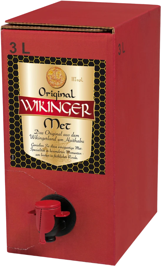 Original Wikinger Met 3 Liter Bag Box 11% 3 Original Wikinger Met 3 Liter Bag Box 11%