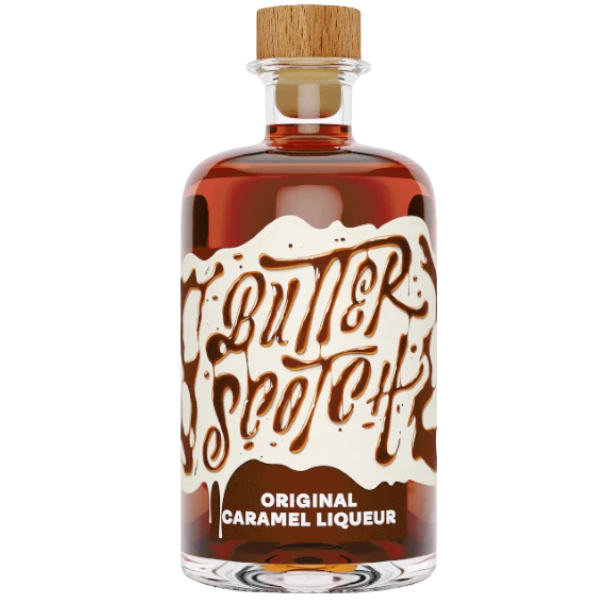Butterscotch Original Caramel Likör 20% 0,5l + 2 Shotgläser 3 Butterscotch Original Caramel Likör 20% 0,5l + 2 Shotgläser