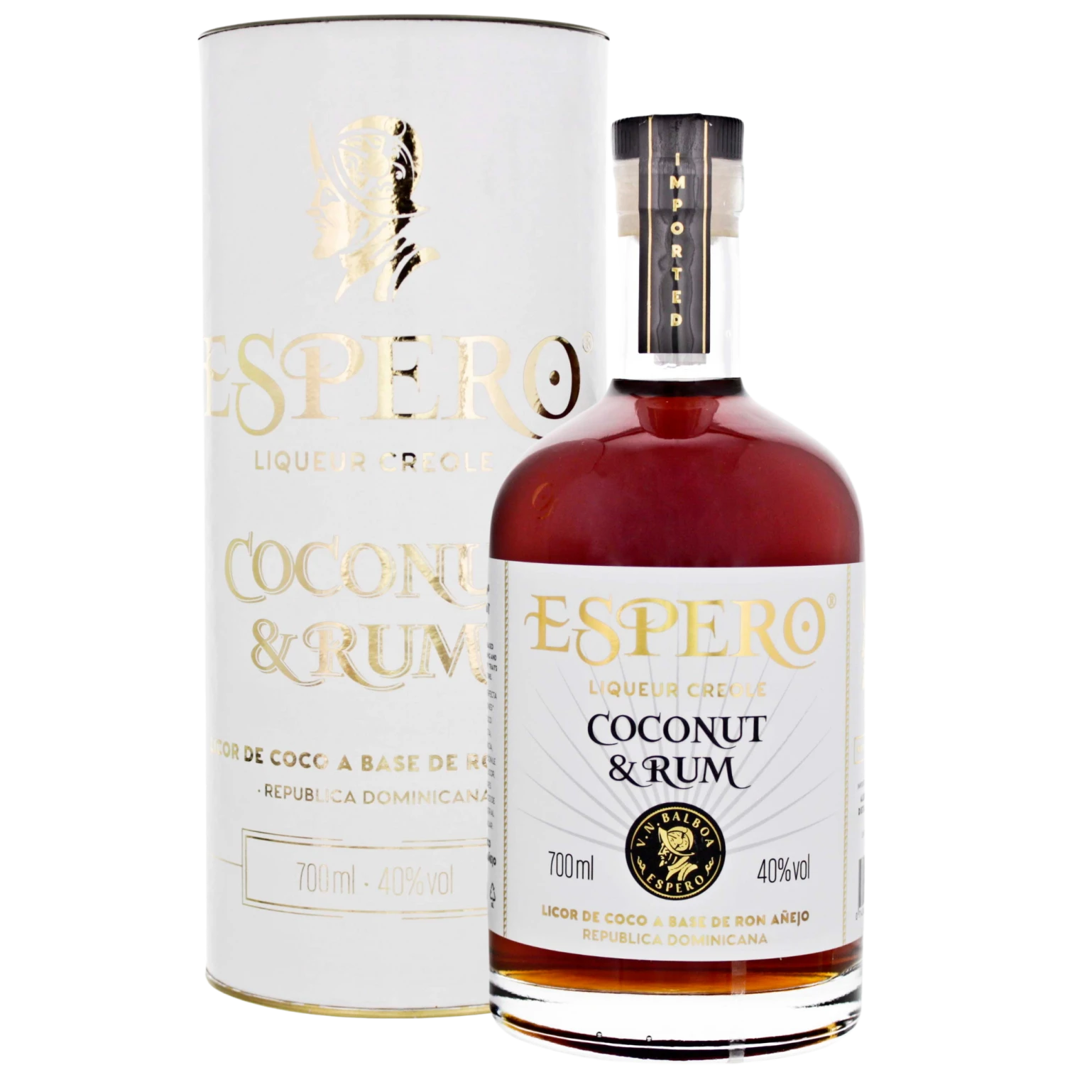 Ron Espero Liqueur Creole Coconut & Rum 40% 0,7l 3 Ron Espero Liqueur Creole Coconut & Rum 40% 0,7l