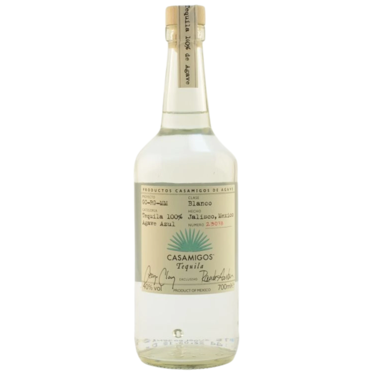 Casamigos Tequila Blanco 40% 0,7l 3 Casamigos Tequila Blanco 40% 0,7l