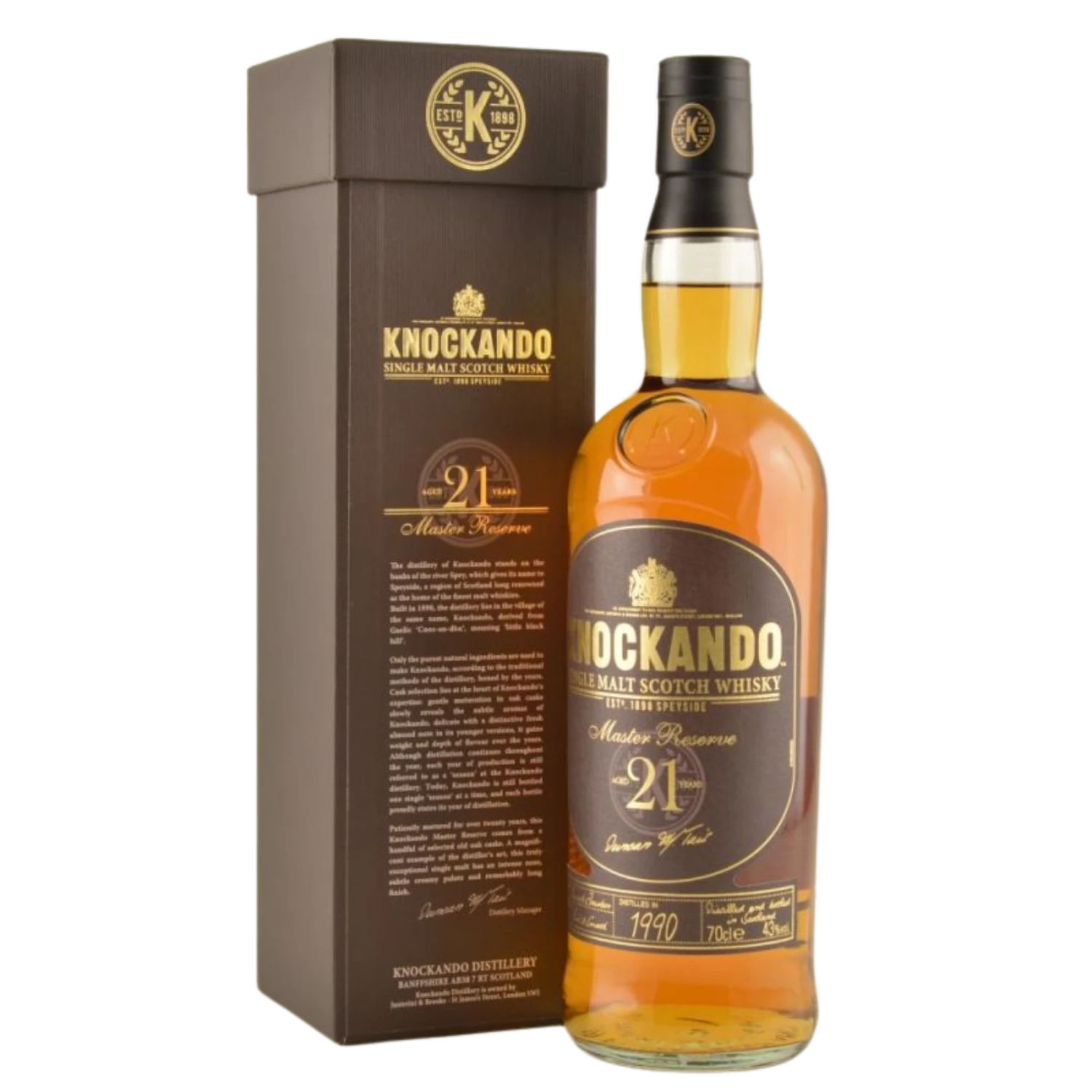 Knockando 21 Jahre Speyside Whisky 43% 0,7l 3 Knockando 21 Jahre Speyside Whisky 43% 0,7l