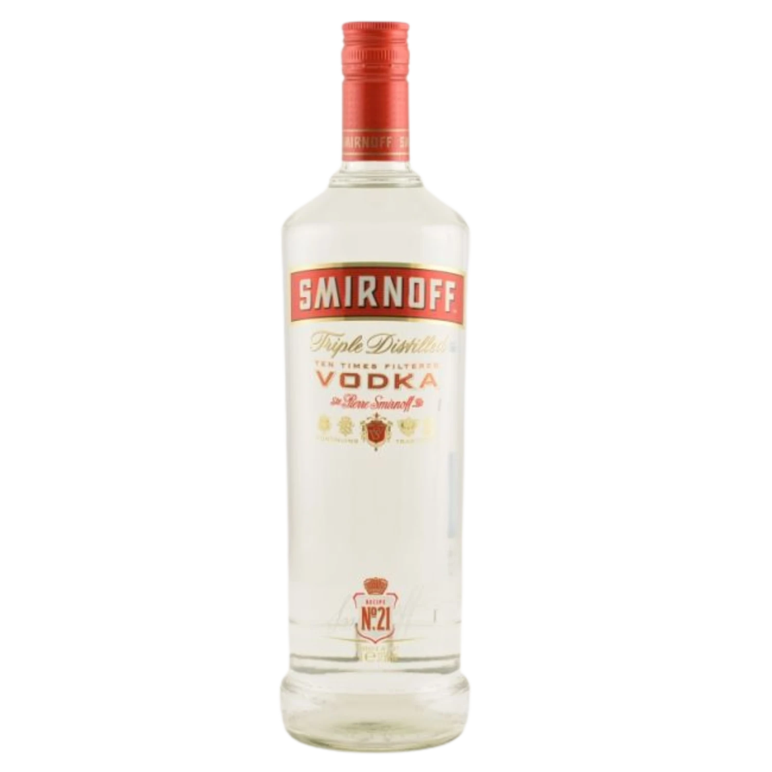 Smirnoff Red Label Vodka 37,5% 1,0l 3 Smirnoff Red Label Vodka 37,5% 1,0l
