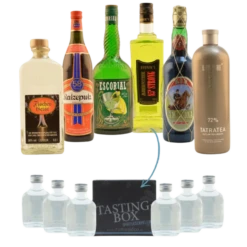 Spirituosen Tasting Set: Hauptsache Prozente 6x0,02l