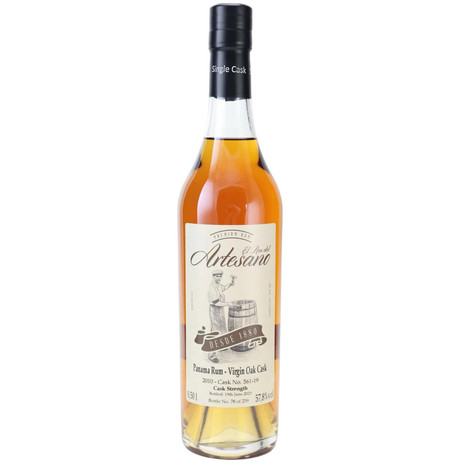El Ron Del Artesano 2010 Virgin Oak Cask 57,8% 0,5l 3 El Ron Del Artesano 2010 Virgin Oak Cask 57,8% 0,5l
