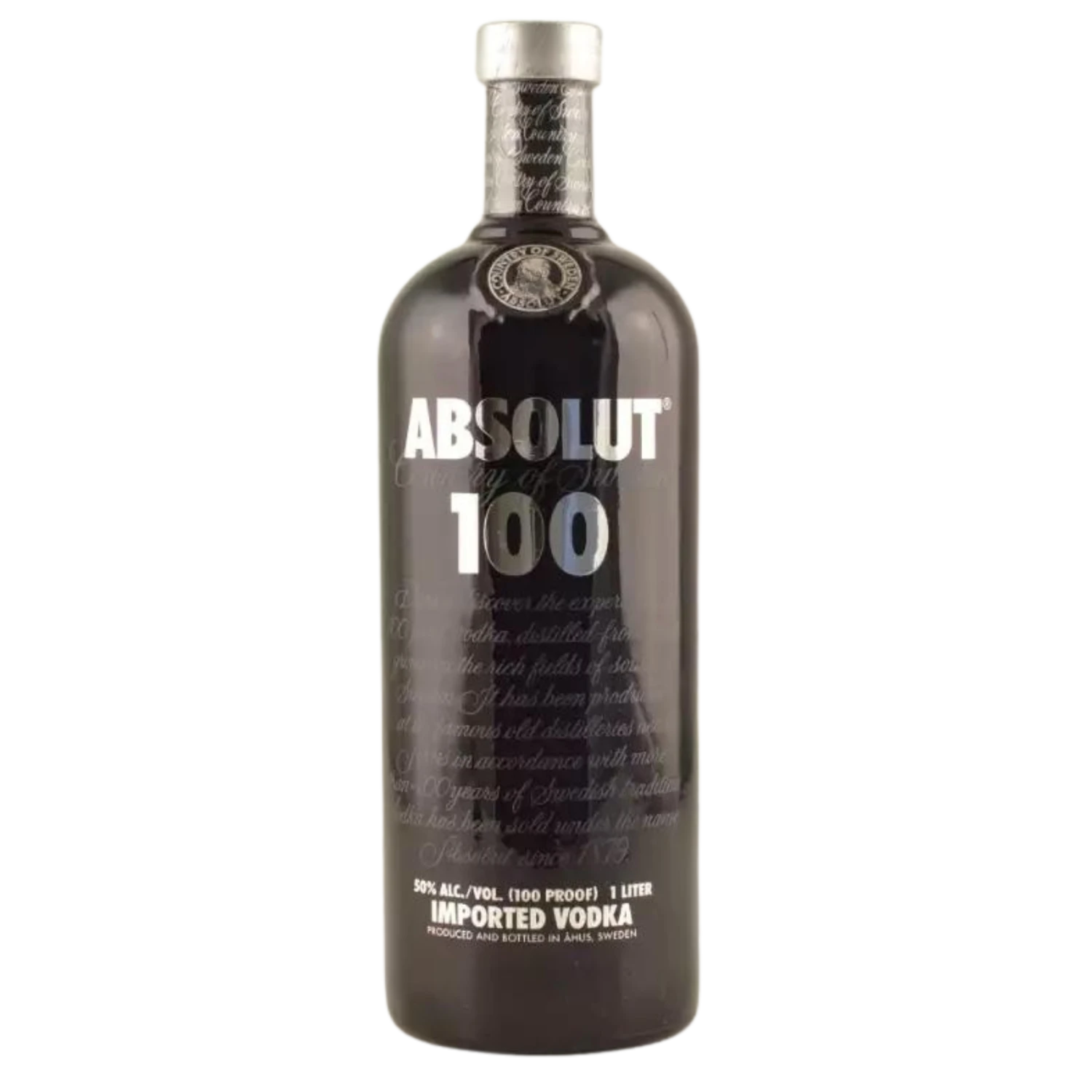 Absolut Vodka 100 Black 50% 1,0l 3 Absolut Vodka 100 Black 50% 1,0l