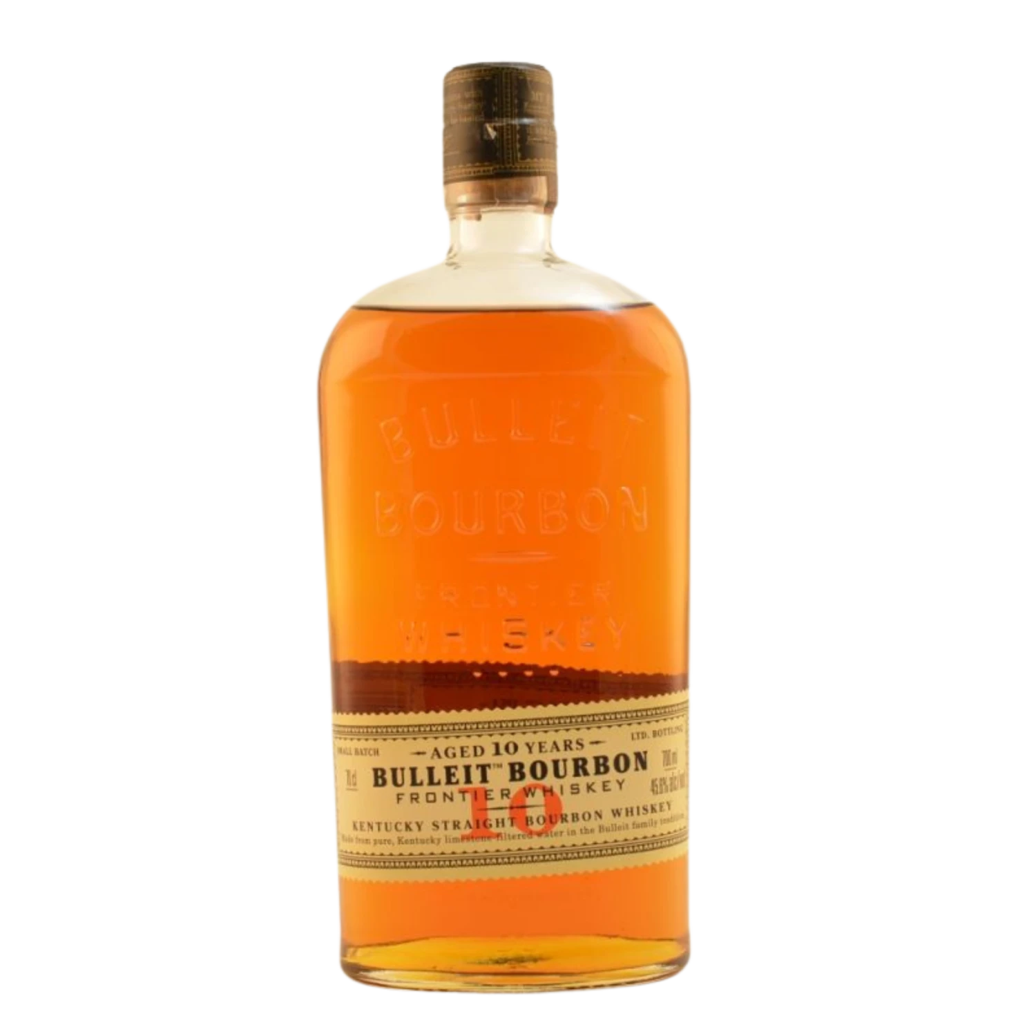 Bulleit 10 Jahre Bourbon Frontier Whiskey 45,6% 0,7l 3 Bulleit 10 Jahre Bourbon Frontier Whiskey 45,6% 0,7l