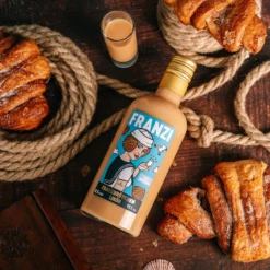 Franzi Franzbrötchen Likör 15% 0,5l -Spirituosen Verkaufsladen design ohne titel 13 58c20a6a9bfcadc0
