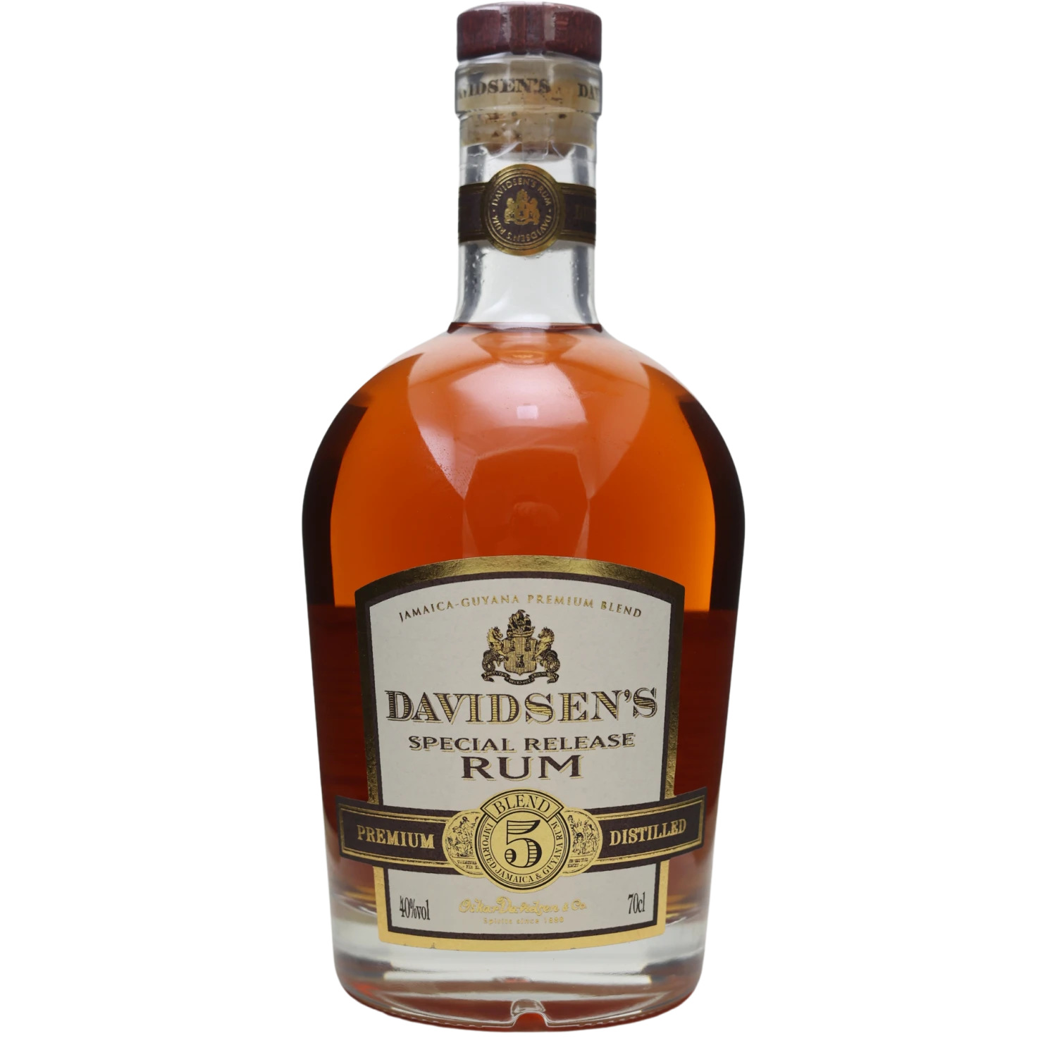 Davidsen´s 5 Special Release 40% 0,7l (Rum-Basis) 3 Davidsen´s 5 Special Release 40% 0,7l (Rum-Basis)
