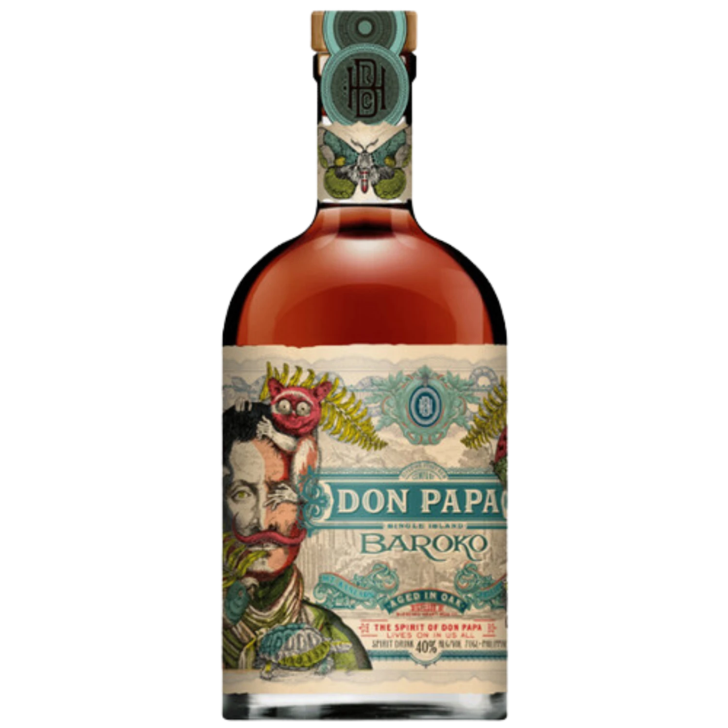 Don Papa Baroko (Rum-Basis) 40% 0,7l 3 Don Papa Baroko (Rum-Basis) 40% 0,7l