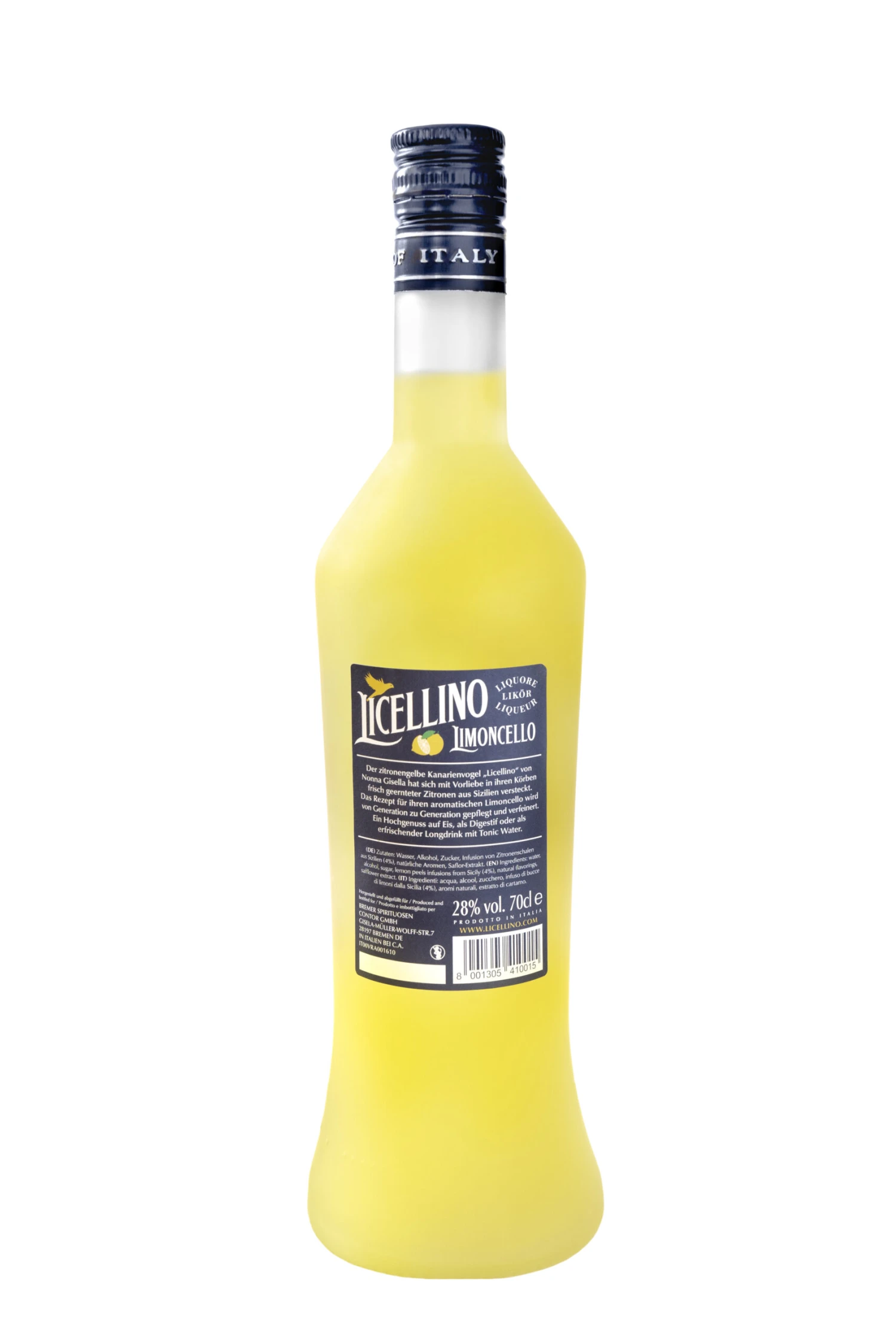 Licellino Limoncello Likör 28% 0,7l 4 Licellino Limoncello Likör 28% 0,7l – Bild 2