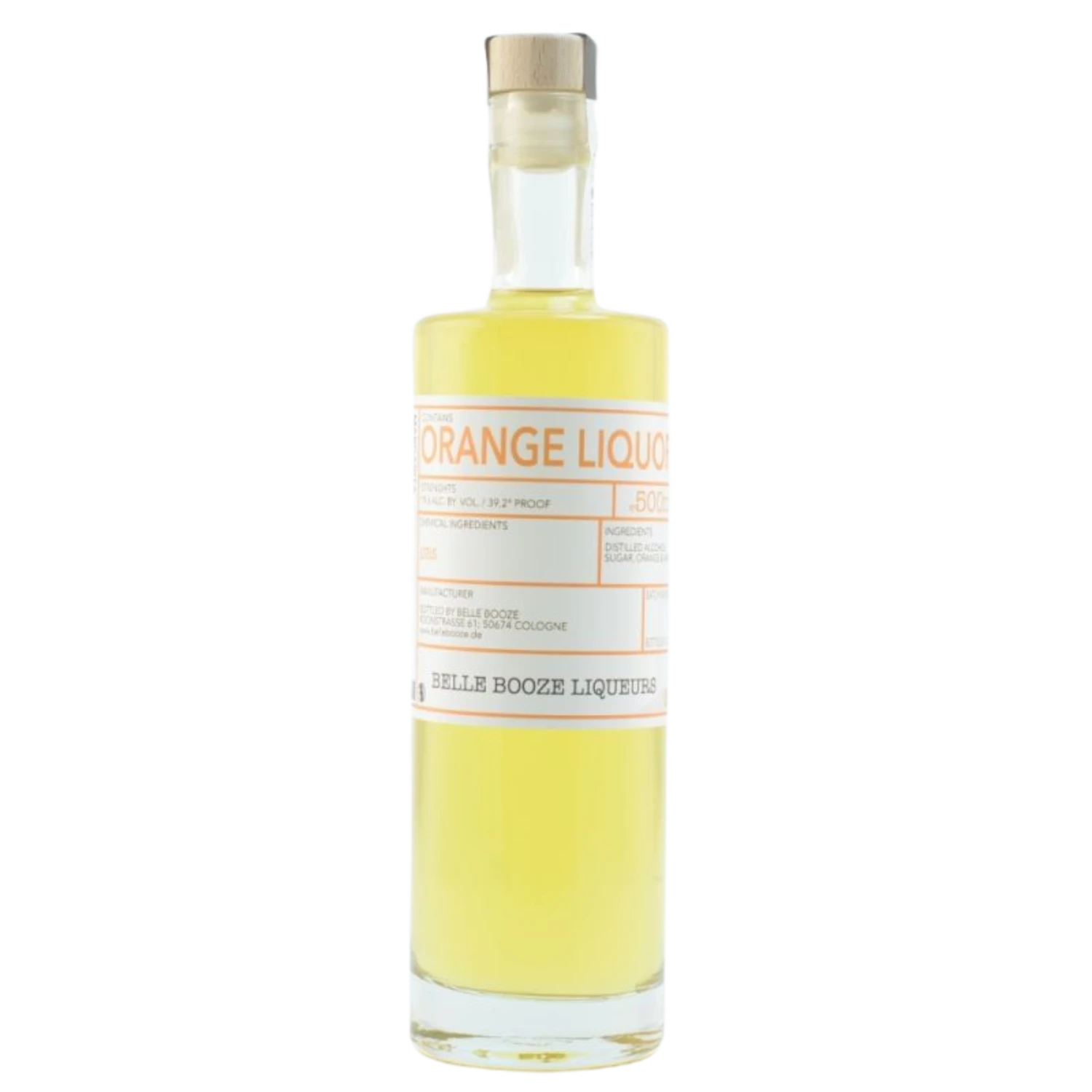 Belle Booze Orange Liqueur 18% 0,5l 3 Belle Booze Orange Liqueur 18% 0,5l