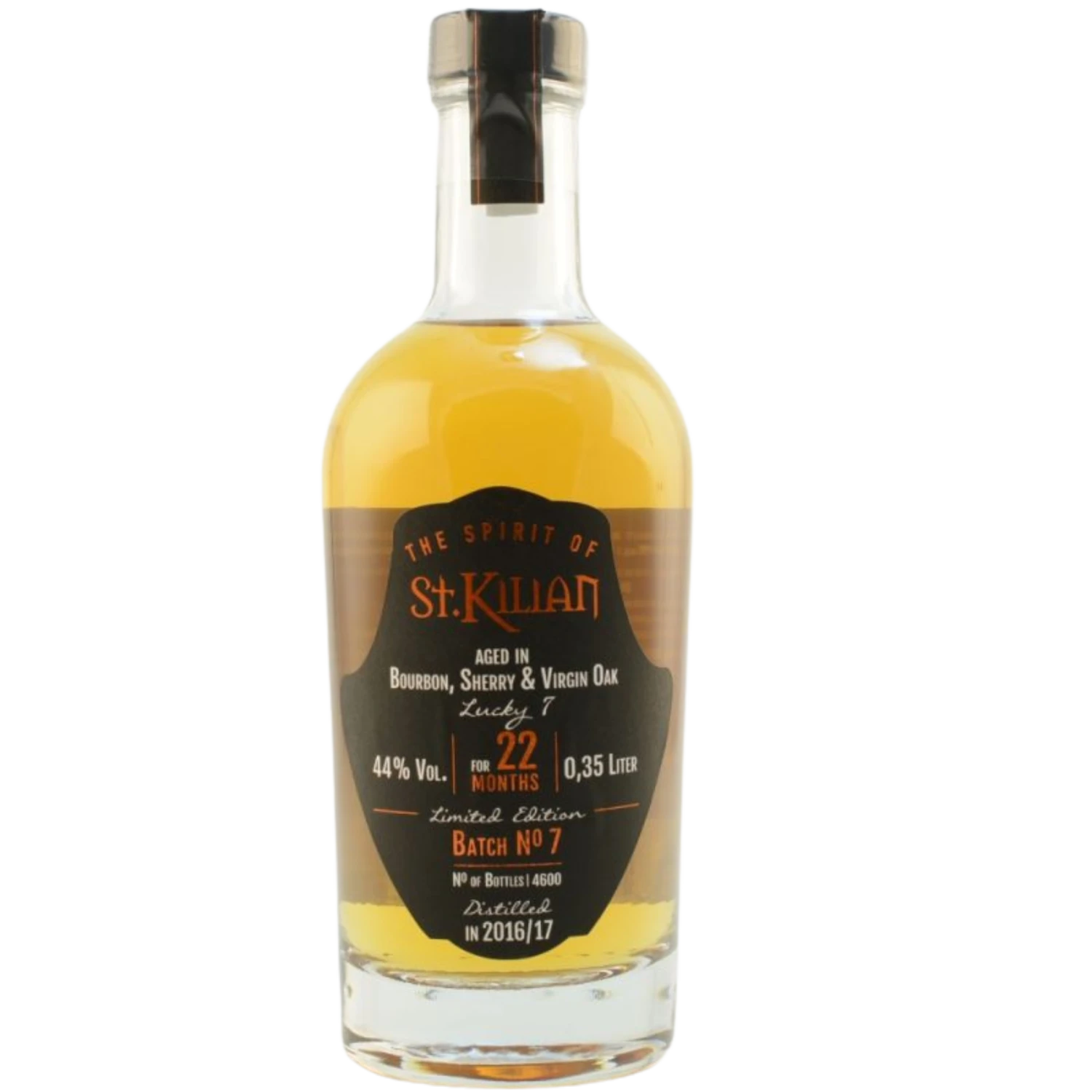 St. Kilian Batch 07 - 22 Monate Double Cask Aged Limited 44% 0,35l 3 St. Kilian Batch 07 - 22 Monate Double Cask Aged Limited 44% 0,35l