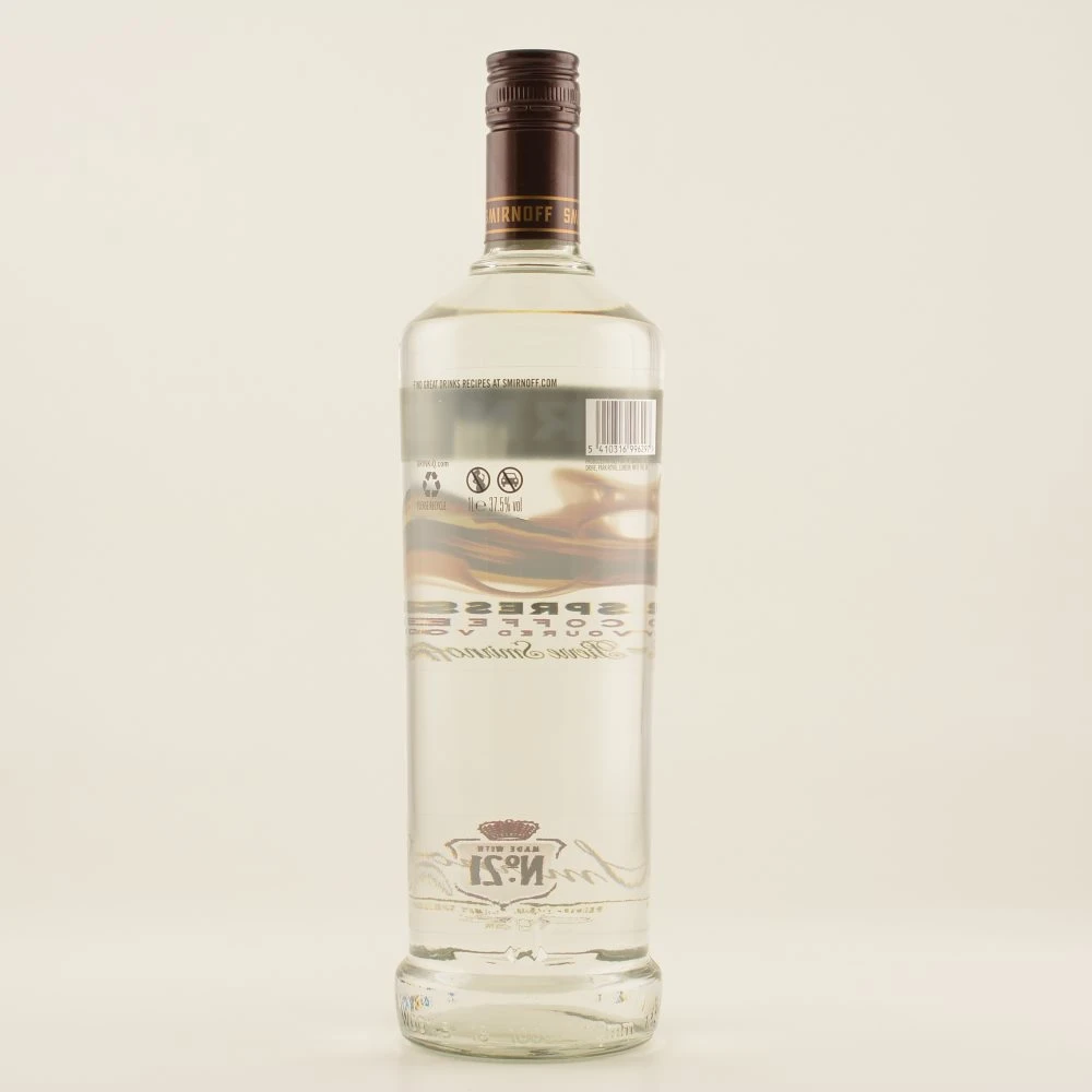 Smirnoff Twist Espresso 37,5% 1,0l 4 Smirnoff Twist Espresso 37,5% 1,0l – Bild 3