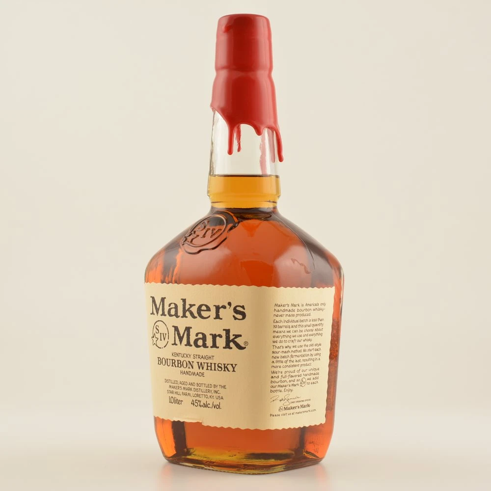 Makers Mark Red Seal Bourbon Whisky 45% 1,0l 5 Makers Mark Red Seal Bourbon Whisky 45% 1,0l – Bild 3