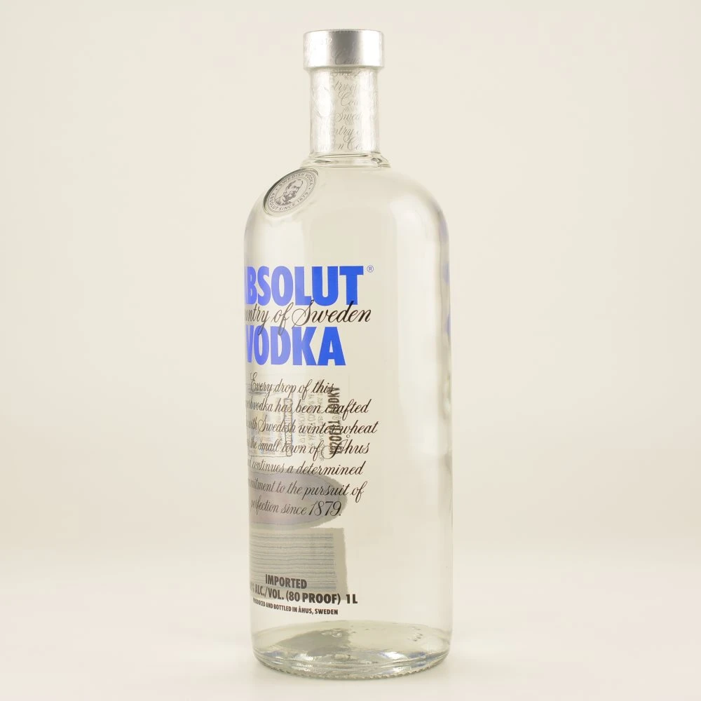 Absolut Vodka Blue 40% 1,0l 5 Absolut Vodka Blue 40% 1,0l – Bild 3